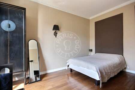 Living room Furnished studio - 27m² - Opéra - Paris