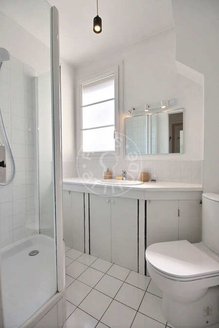 Casa de banho Apartamento mobilado - 41m²  - 1 quarto - Guy Môquet - Paris