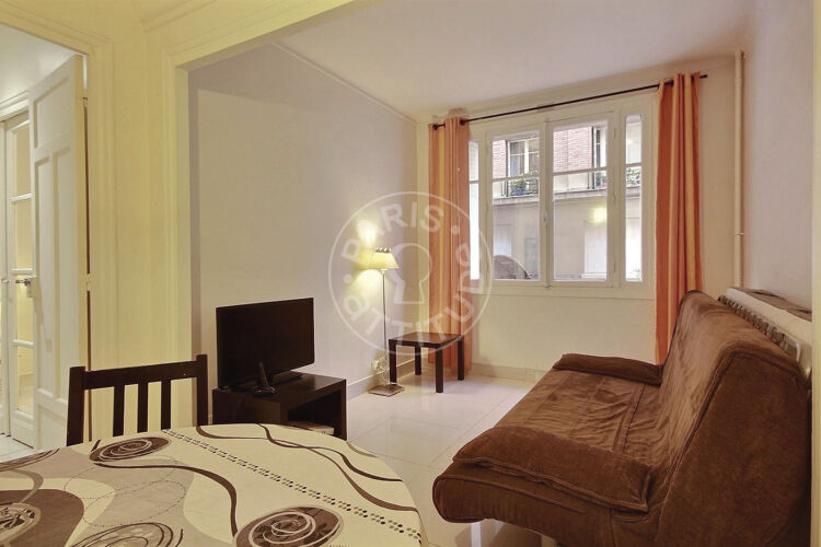 Salón - 1 dormitorio amueblado - París 75016 - 3648