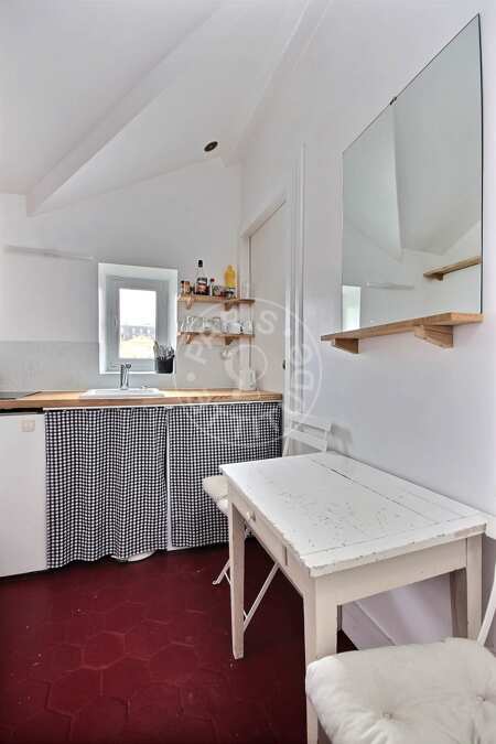 Cucina Monolocale arredato - 27m²  - Invalides - Parigi