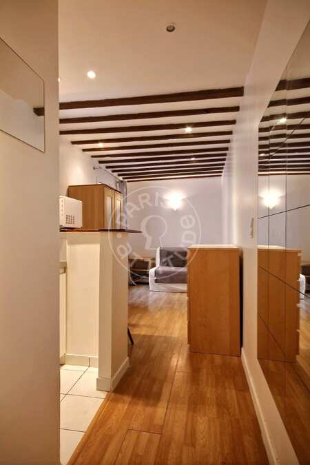 Entrada Quitinete mobilado - 17m²  - Pasteur - Paris