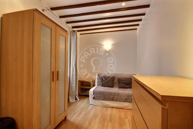 Living room - Furnished studio - Paris 75015 - 3704