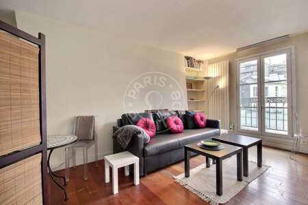Wohnzimmer Möblierte wohnung - 70m²  - 2 Zimmer - Oberkampf - Paris