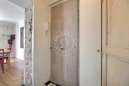 Entrée Appartement meublé - 46m²  - 1 chambre - Batignolles - Paris
