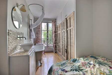 Chambre Appartement meublé - 46m²  - 1 chambre - Batignolles - Paris