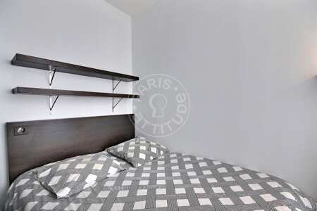 Camera da letto Appartamento arredato - 29m²  - 1 locale - Sacré-Cœur - Parigi