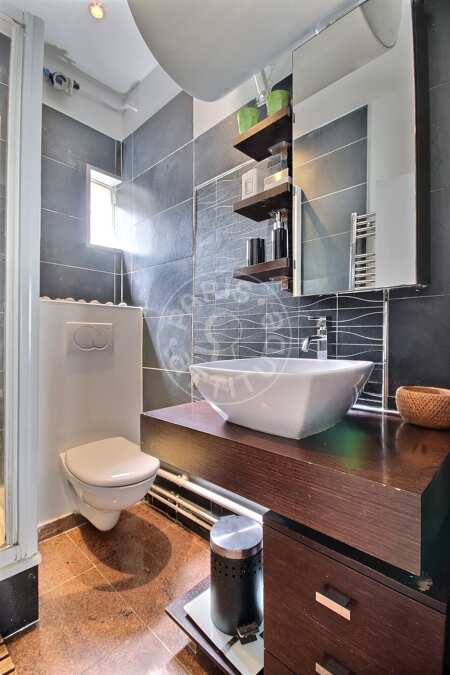 Bagno Appartamento arredato - 29m²  - 1 locale - Sacré-Cœur - Parigi