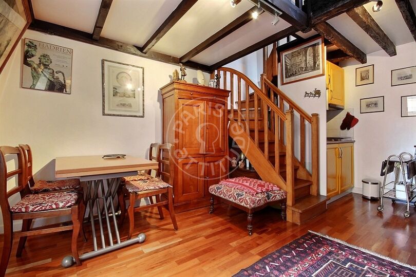 Studio alcove meublé - Paris 75003 - 3791