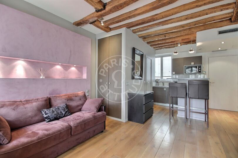 Furnished studio - Paris 75004 - 3807