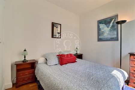 Camera da letto Appartamento arredato - 31m² - 1 locale - Neuilly-sur-Seine