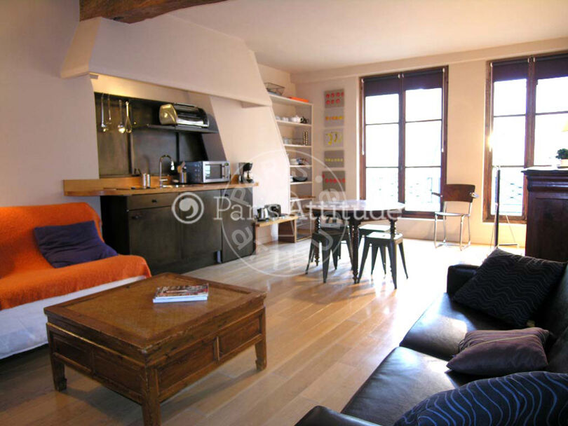 1 chambre meublé - Paris 75004 - 3908