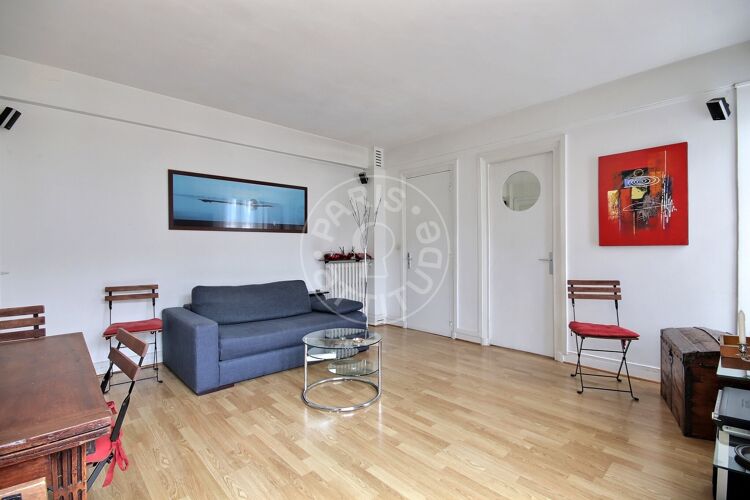 Salon - 1 chambre meublé - Paris 75017 - 3910