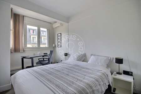 Quarto Apartamento mobilado - 37m² - 1 quarto - Porte Maillot / Palais des Congrès - Paris