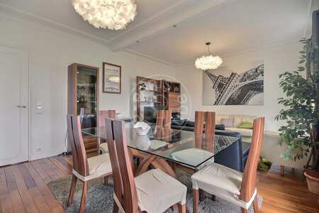 Wohnzimmer Möblierte wohnung - 55m²  - 1 Zimmer - Bir-Hakeim - Paris