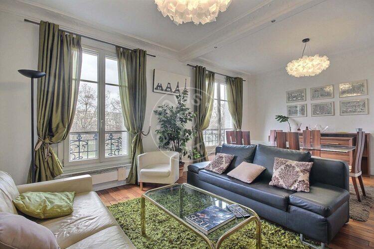 Sala - 1 quarto mobiliado - Paris 75015 - 3931