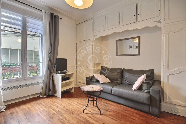 Living room - Furnished studio - Paris 75007 - 3963