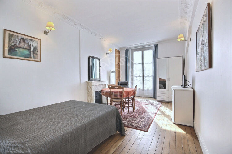 Living room - Furnished studio - Paris 75001 - 4013