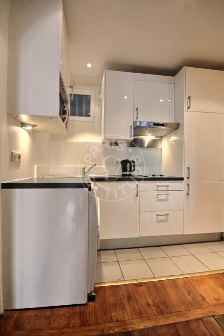 Cozinha Apartamento mobilado - 36m²  - 1 quarto - Saint-Paul - Paris