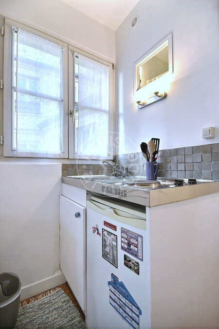 Cozinha Quitinete mobilado - 18m²  - Bastille - Paris