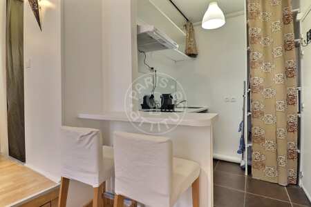 Cucina Monolocale arredato - 20m²  - Oberkampf - Parigi