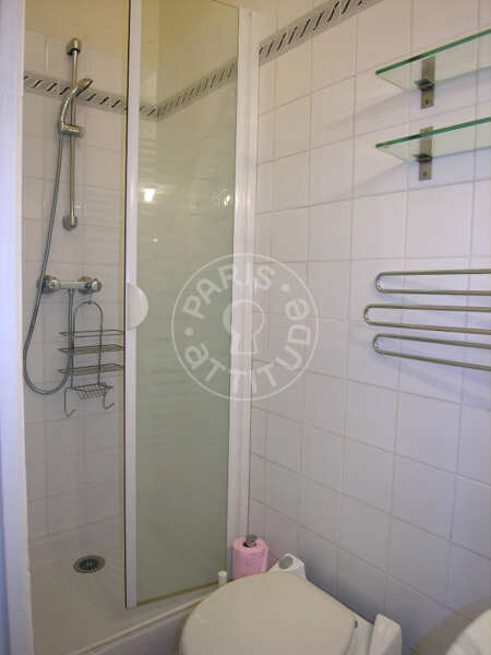 Baño Estudio amueblado - 17m²  - Les Gobelins - París
