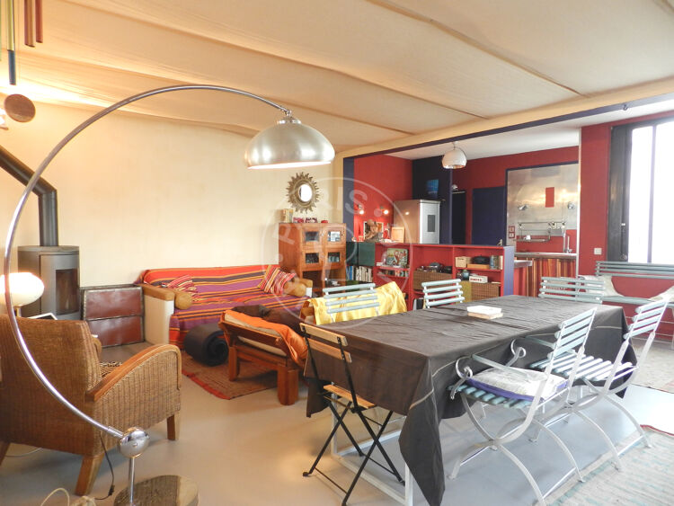 Living room - Furnished 2 bedrooms - Paris 75010 - 4072