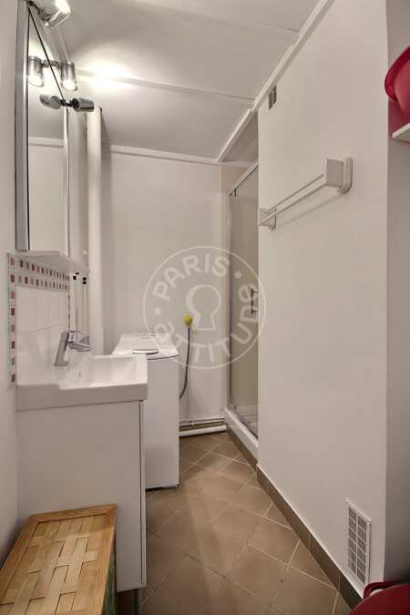 Badezimmer Möblierte studio - 20m²  - Les Gobelins - Paris