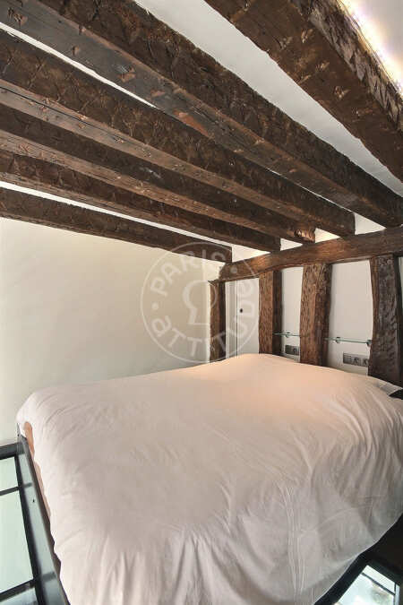 Chambre Studio alcove meublé - 25m²  - Saint-Paul - Paris
