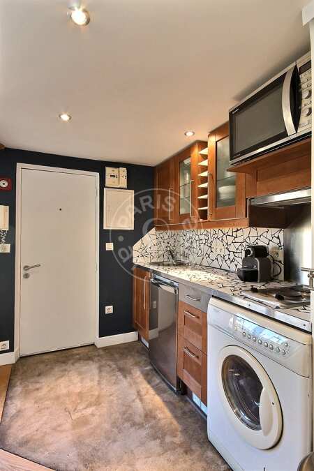 Küche Möblierte studio - 25m²  - Poissonnière - Paris