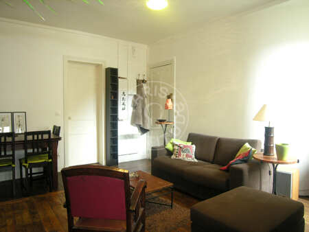 Salotto Appartamento arredato - 35m²  - 1 locale - Gambetta - Parigi