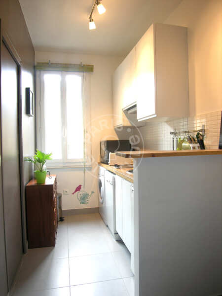 Cucina Appartamento arredato - 35m²  - 1 locale - Gambetta - Parigi