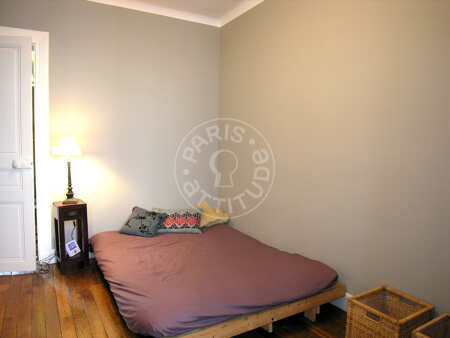 Camera da letto Appartamento arredato - 35m²  - 1 locale - Gambetta - Parigi