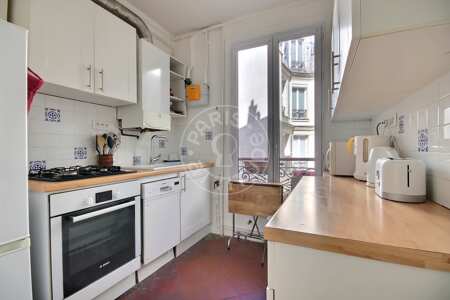 Cucina Appartamento arredato - 85m²  - 2 locali - Saint Placide - Parigi