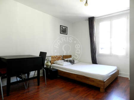 Living room Furnished studio - 20m²  - Montorgueil - Paris