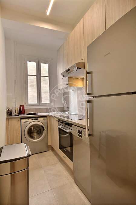 Küche Möblierte wohnung - 40m²  - 1 Zimmer - Place des Vosges - Paris