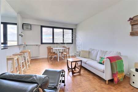 Wohnzimmer Möblierte wohnung - 56m²  - 1 Zimmer - Montparnasse - Paris