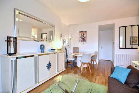 Salón Piso amueblado - 50m²  - 1 dormitorio - Poissonnière - París