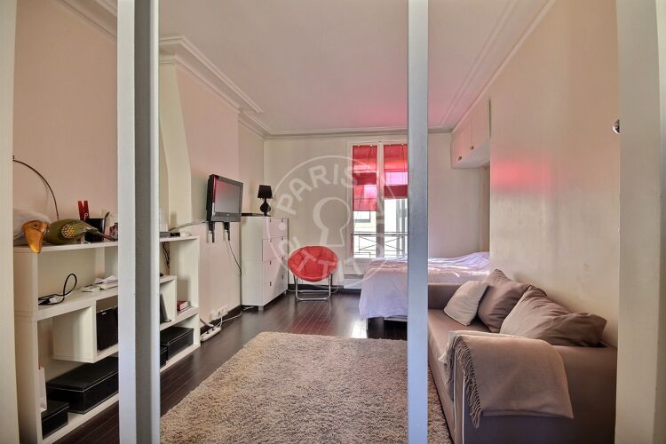 Living room - Furnished studio - Paris 75007 - 4399