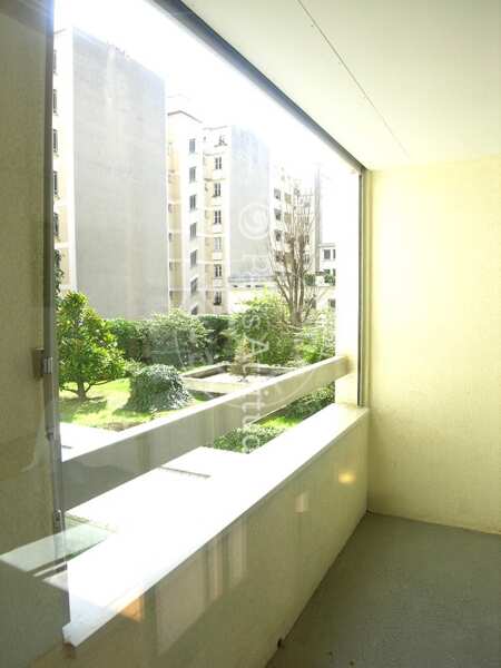 Varanda Apartamento mobilado - 54m²  - 1 quarto - Gambetta - Paris