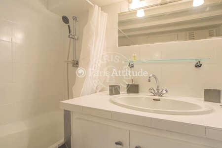 Casa de banho Quitinete mobilado - 20m²  - Saint-Germain - Paris