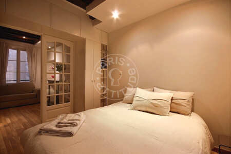 Dormitorio Piso amueblado - 32m²  - 1 dormitorio - Pyramides / Palais Royal - París
