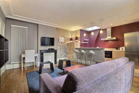Salotto Appartamento arredato - 44m²  - 1 locale - Neuilly-sur-Seine
