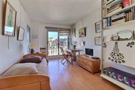 Sala Quitinete mobilado - 25m²  - Bir-Hakeim - Paris