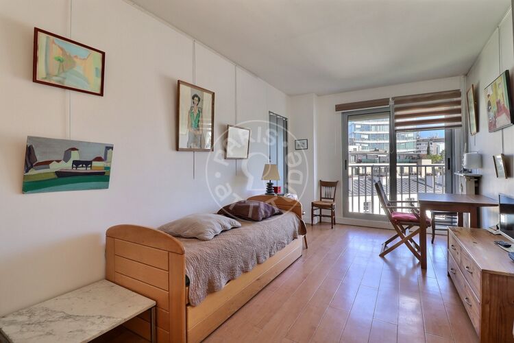 Living room - Furnished studio - Paris 75015 - 4534