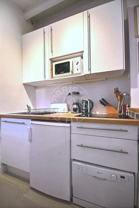 Küche Möblierte loft - 70m²  - 2 Zimmer - Oberkampf - Paris