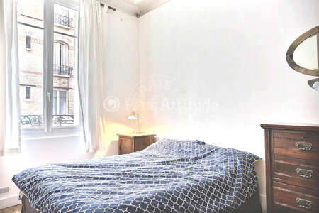 Chambre Appartement meublé - 65m²  - 2 chambres - Alésia - Paris