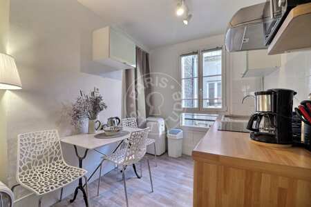 Kitchen Furnished apartment - 45m²  - 2 bedrooms - Tour Eiffel - Paris