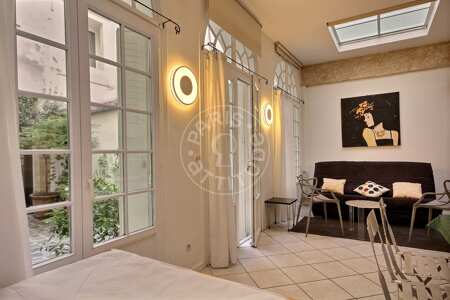 Salón Estudio amueblado - 26m²  - Pyramides / Palais Royal - París