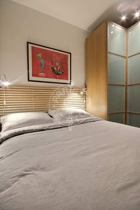 Bedroom Furnished apartment - 35m²  - 1 bedroom - Panthéon / Sorbonne - Paris