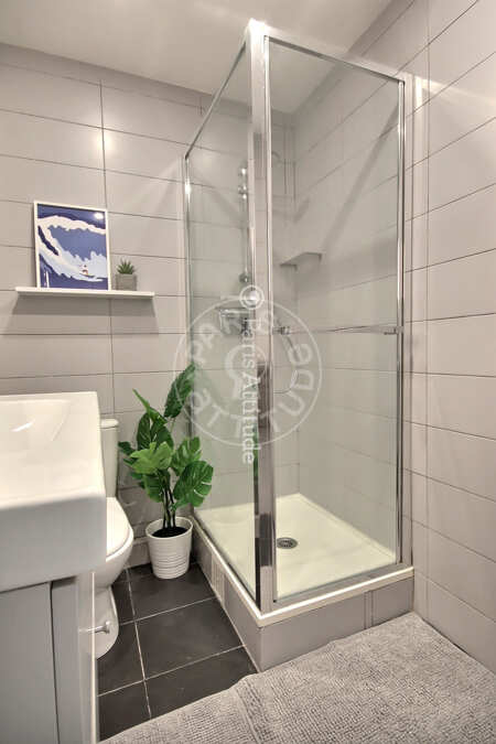 Bathroom Furnished apartment - 35m²  - 1 bedroom - Panthéon / Sorbonne - Paris